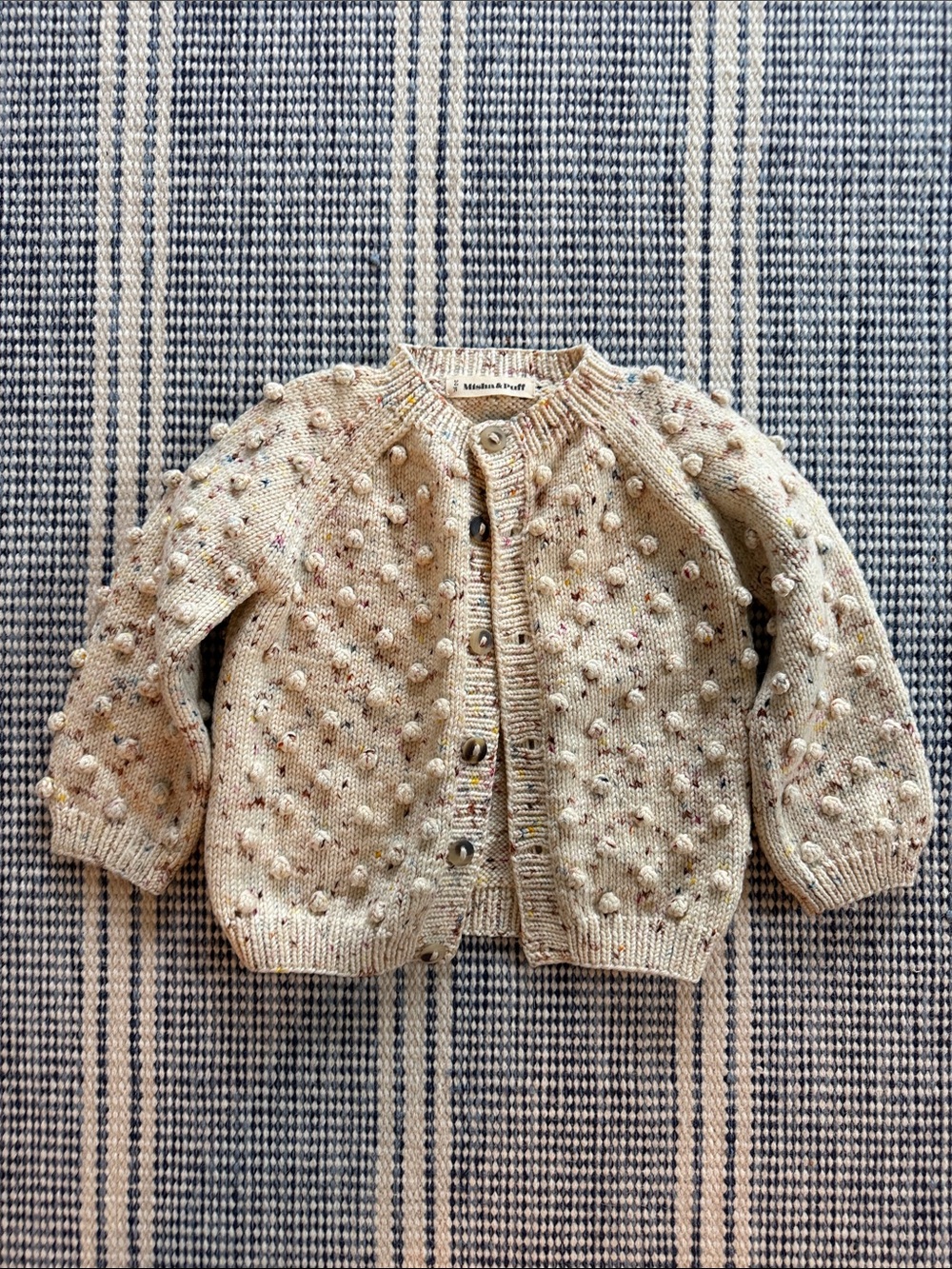 Misha & Puff Popcorn Sweater Wool 2-4 years